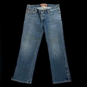 Abercrombie Sz:2 Capri Blue Jeans